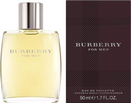 Burberry Men s Eau De Toilette Spray 50ml For Sale