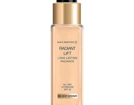 Max Factor Radiant Lift Foundation Spf 30 80 Deep Bronze 30ml Online Hot Sale