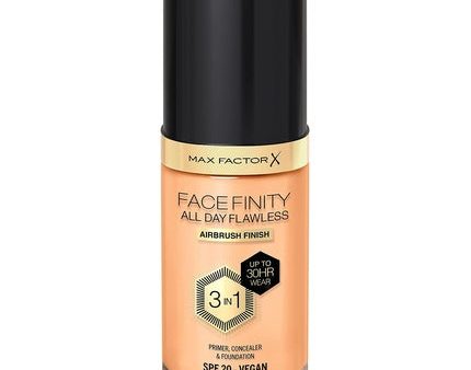 Max Factor Facefinity All Day Flawless Foundation 70 Warm Sand 30ml SPF 20 Sale