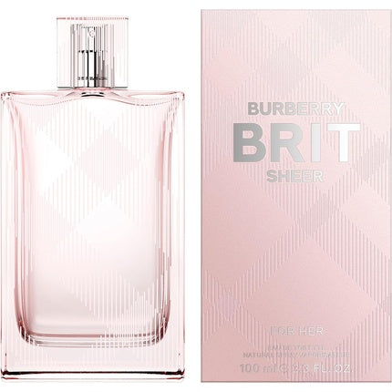 Burberry Brit Sheer 3.4 Eau De Toilette Spray 100ml Cheap