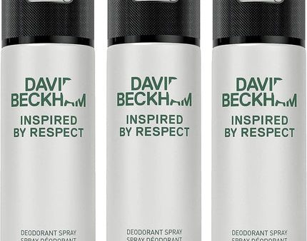 David Beckham Inspired By Respect Deodorant Anti-Perspirant Body Spray for Men 150ml Sale