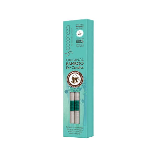 Essenzza Original Bamboo Ear Candles 1 Pair on Sale