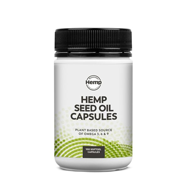 Essential Hemp Hemp Seed Oil Capsules 100c Sale