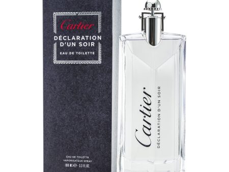 Cartier Declaration d Un Soir Eau De Toilette Spray  100ml 3.3oz Online now