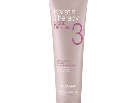 AlfaParf Lisse Design Keratin Therapy Detangling Cream - For Damaged Hair 150ml 5.07oz For Cheap