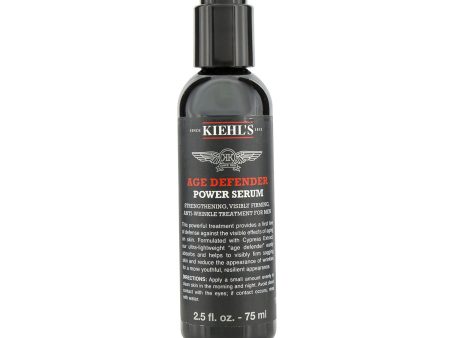 Kiehl s Age Defender Power Serum Strengthening, Visibly Firming, Anti-Wrinkle Treatment For Men  75ml 2.5oz For Sale