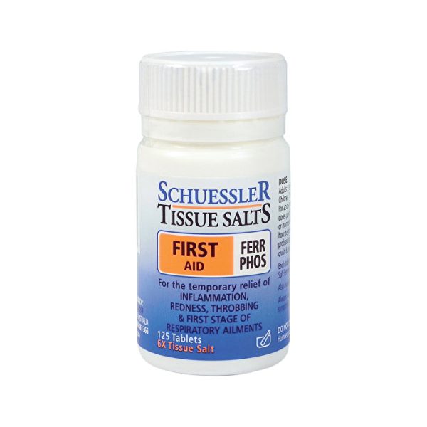 Martin & Pleasance Schuessler Tissue Salts Ferr Phos (First Aid) 125t Online Sale