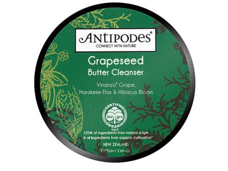 Antipodes Organic Grapeseed Butter Cleanser 75g Online Sale