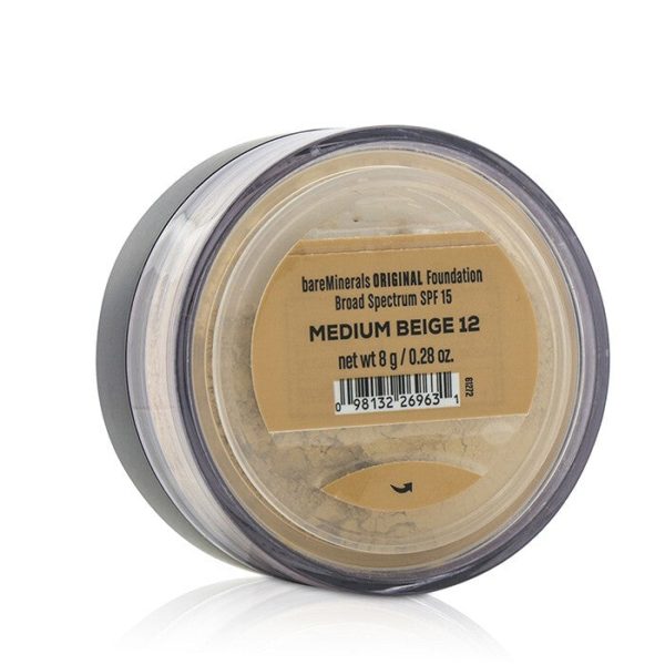 BareMinerals Original SPF 15 Foundation - # Medium Beige 8g 0.28oz For Cheap