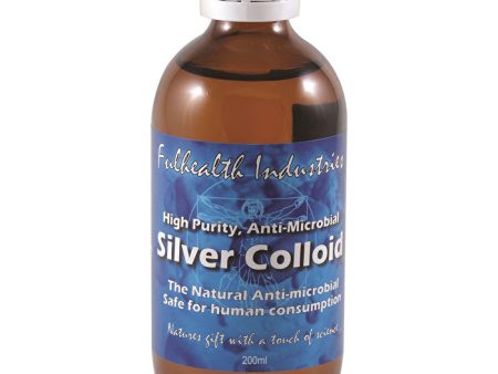 Fulhealth Industries High Purity, Anti-Microbial Silver Colloid 200ml For Sale