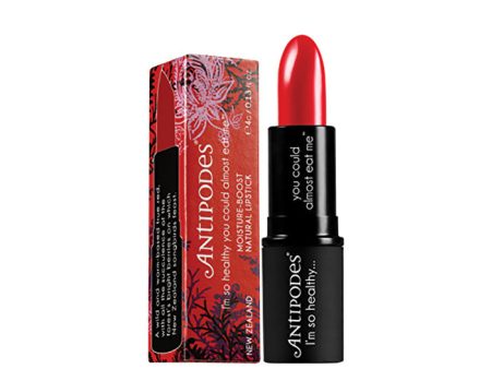 Antipodes Moisture-Boost Natural Lipstick Forest Berry Red 4g Online Hot Sale