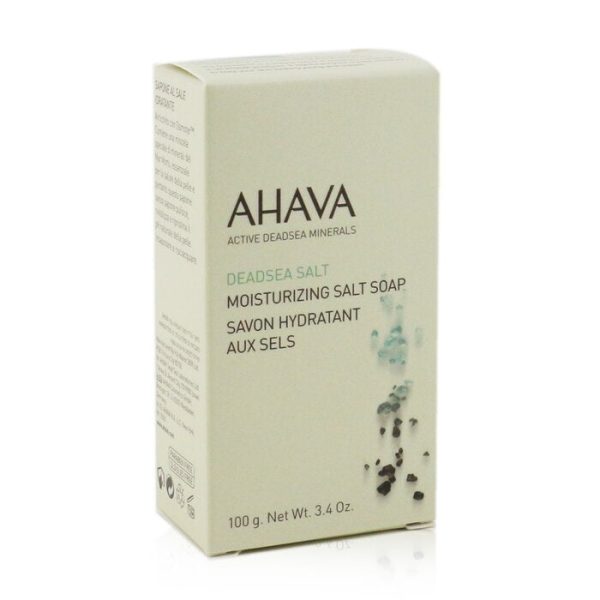 Ahava Deadsea Salt Moisturizing Salt Soap 100g 3.4oz Discount