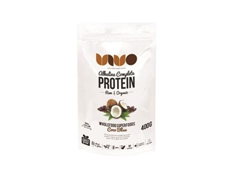 VIVO ALKALINE PROTEIN Vivo Alkaline Protein Organic & Raw Alkaline Complete Protein Coco Bliss 400g Hot on Sale