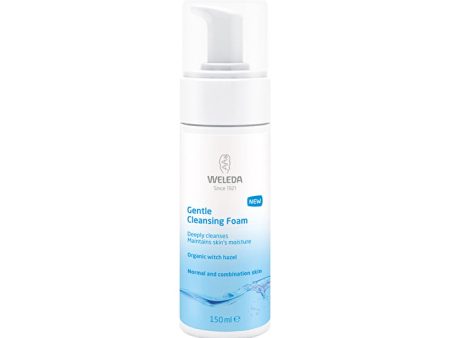 Weleda Gentle Cleansing Foam (Normal & Combination Skin) with Organic Witch Hazel 150ml Supply