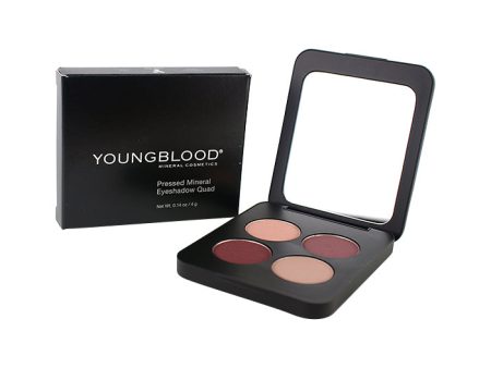 Youngblood Pressed Mineral Eyeshadow Quad - Vintage 4g 0.14oz Online