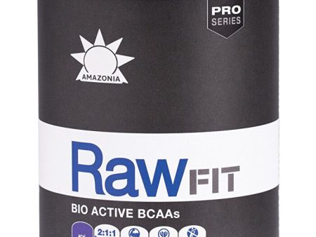 Amazonia Raw FIT Bio Active BCAAs Acai Blackberry 200g Hot on Sale