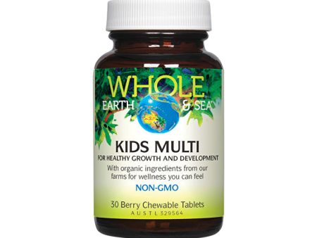 Whole Earth & Sea Kids Multi Chewable 30t Online now