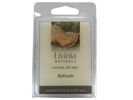 Livinia Natural s Soy Melts Essential Oils Refresh For Sale