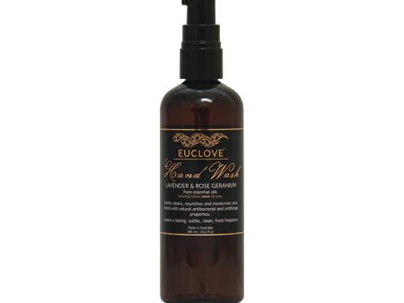 Euclove Hand Wash Lavender & Rose Geranium Pump 300ml For Sale