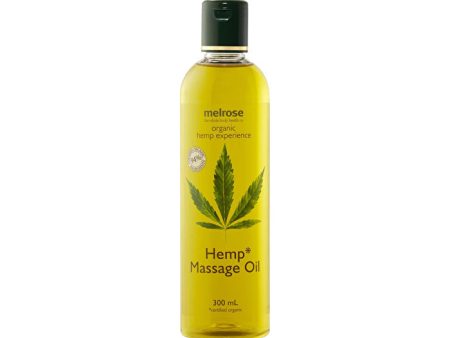 Melrose Hemp Experience Organic Hemp Massage Oil 300ml For Discount