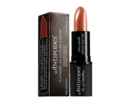 Antipodes Moisture-Boost Natural Lipstick Queenstown Hot Chocolate 4g For Discount