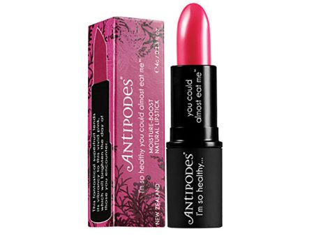 Antipodes Moisture-Boost Natural Lipstick Dragon Fruit Pink 4g For Cheap