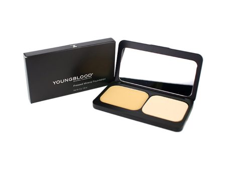 Youngblood Pressed Mineral Foundation - Warm Beige 8g 0.28oz For Sale