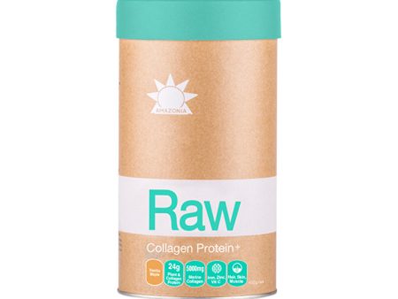 Amazonia Raw Protein Collagen Plus Vanilla Maple 450g For Cheap