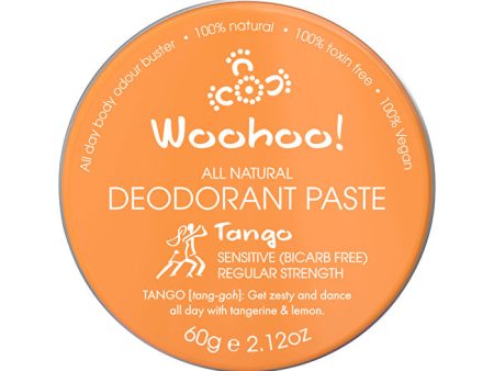 Woohoo Deodorant Paste Tango (Sensitive Bicarb Free) Tin 60g Online