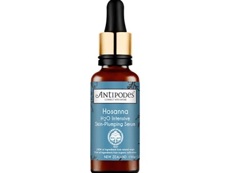 Antipodes Organic Hosanna H2O Skin-Plumping Serum 30ml Hot on Sale