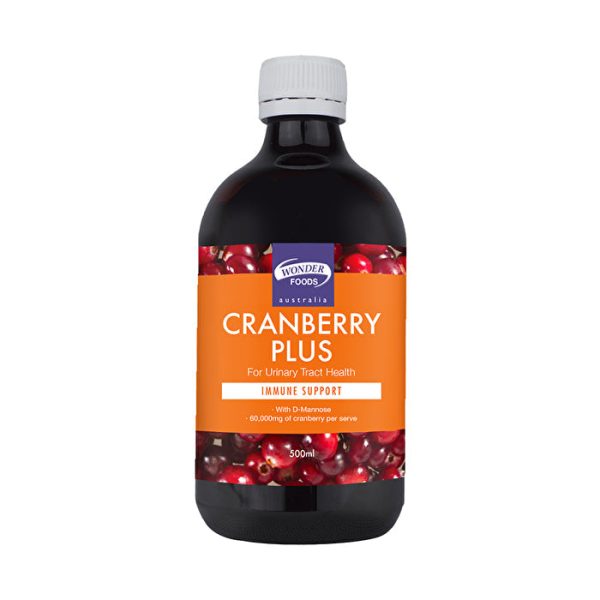 Wonder Foods Cranberry Plus 500ml Fashion