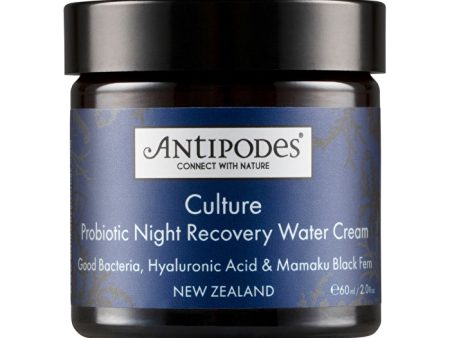 Antipodes Culture Probiotic Night Recovery Water Cream 60ml Hot on Sale