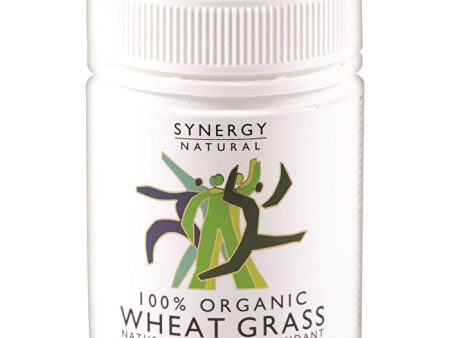 Synergy Natural Organic Wheat Grass Powder 100g Cheap