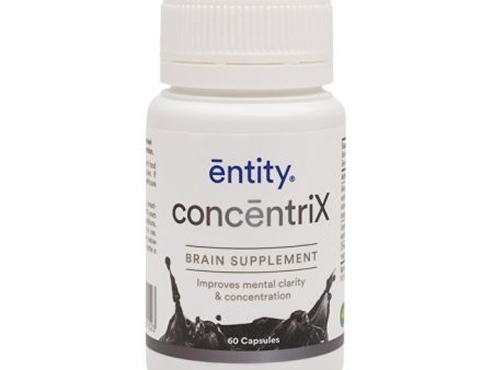 Entity Health ConcentriX (Brain Supplement) 60c Online Hot Sale