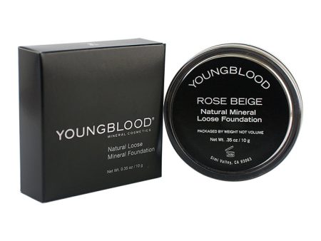 Youngblood Natural Loose Mineral Foundation - Rose Beige 10g 0.35oz Online now