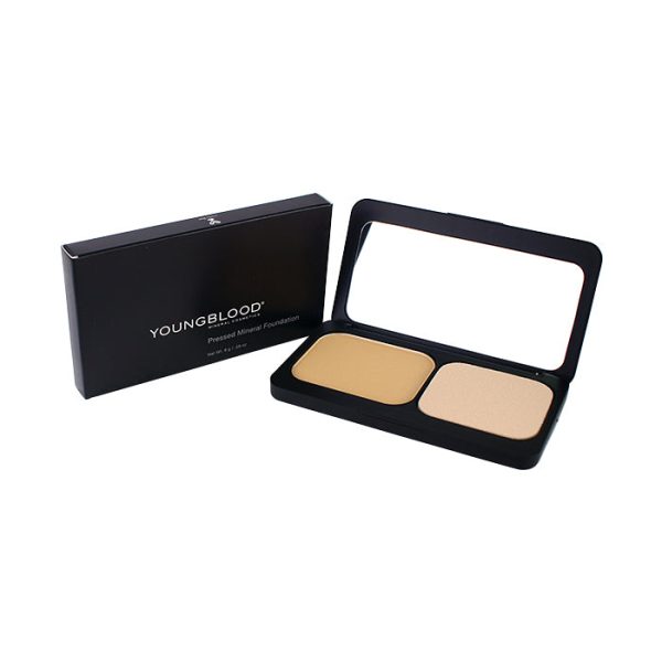 Youngblood Pressed Mineral Foundation - Barely Beige 8g 0.28oz For Discount