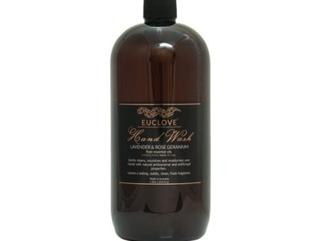 Euclove Hand Wash Lavender & Rose Geranium 1000ml on Sale