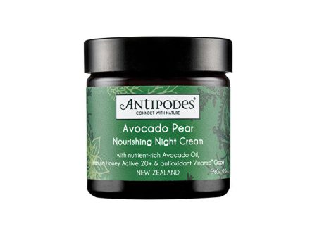 Antipodes Avocado Pear Nourishing Night Cream 60ml Hot on Sale