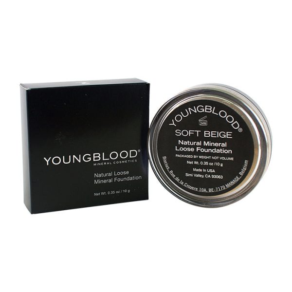 Youngblood Natural Loose Mineral Foundation - Soft Beige 10g 0.35oz For Cheap