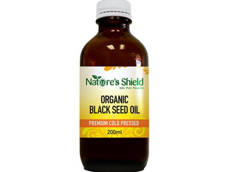 Nature s Shield Organic Black Seed Oil 200ml Discount