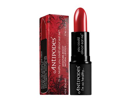 Antipodes Moisture-Boost Natural Lipstick Ruby Bay Rouge 4g Discount