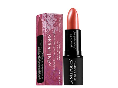 Antipodes Moisture-Boost Natural Lipstick Dusky Sound Pink 4g Discount