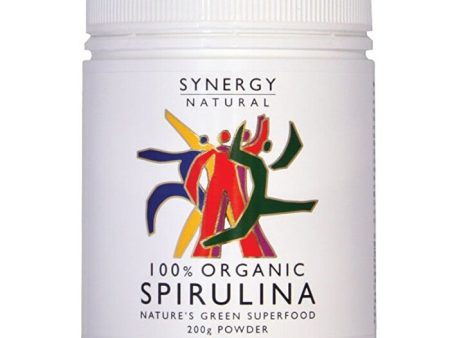 Synergy Natural Organic Spirulina Powder 200g Online Sale