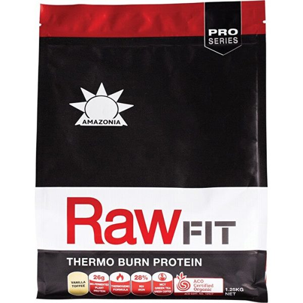 Amazonia Raw FIT Protein Thermo Burn Vanilla Toffee 1.25kg Online now