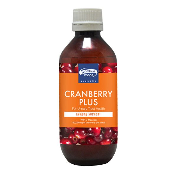 Wonder Foods Cranberry Plus 200ml Discount