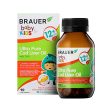 Brauer Baby & Kids Ultra Pure Cod Liver Oil with DHA (12+ months) 90c Supply