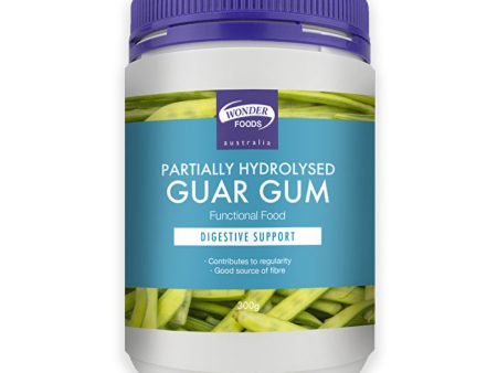 Wonder Foods Partially Hydrolysed Guar Gum 300g Supply