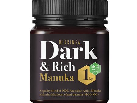 BERRINGA HONEY Berringa Manuka Dark & Rich (MGO 100) 1kg Online Sale