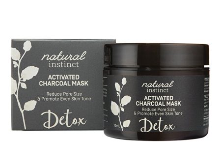 Natural Instinct Mask Activated Charcoal 70ml on Sale