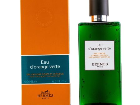 Hermes Eau D Orange Verte Hair And Body Shower Gel  200ml 6.5oz Supply